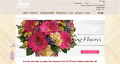 Desktop Screenshot of cardellfloral.net